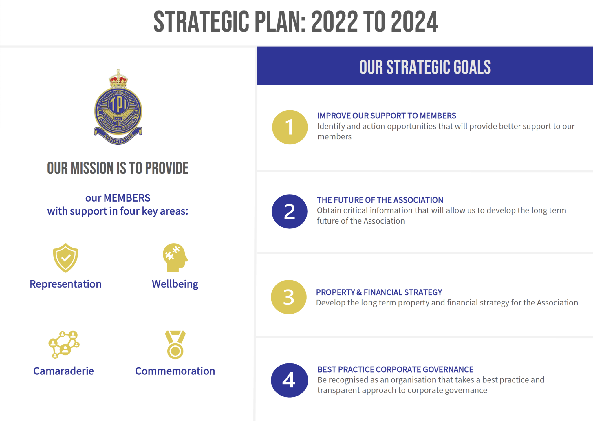 Strategic Plan 2022 To 2024 – TPI Veterans' Association Of NSW